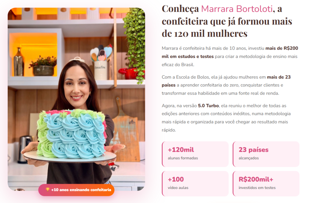 Escola de Bolos 5.0 Turbo vale a pena comprar?